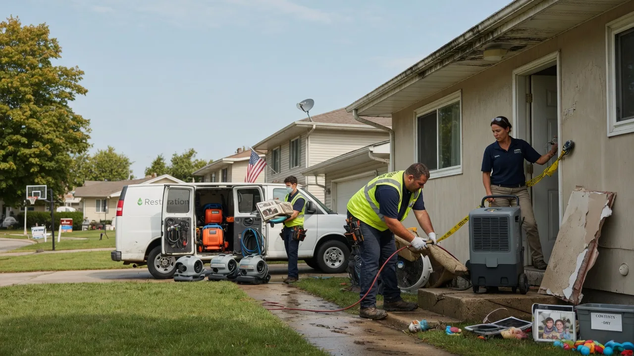 Water Damage Restoration in Bliss, NY near me